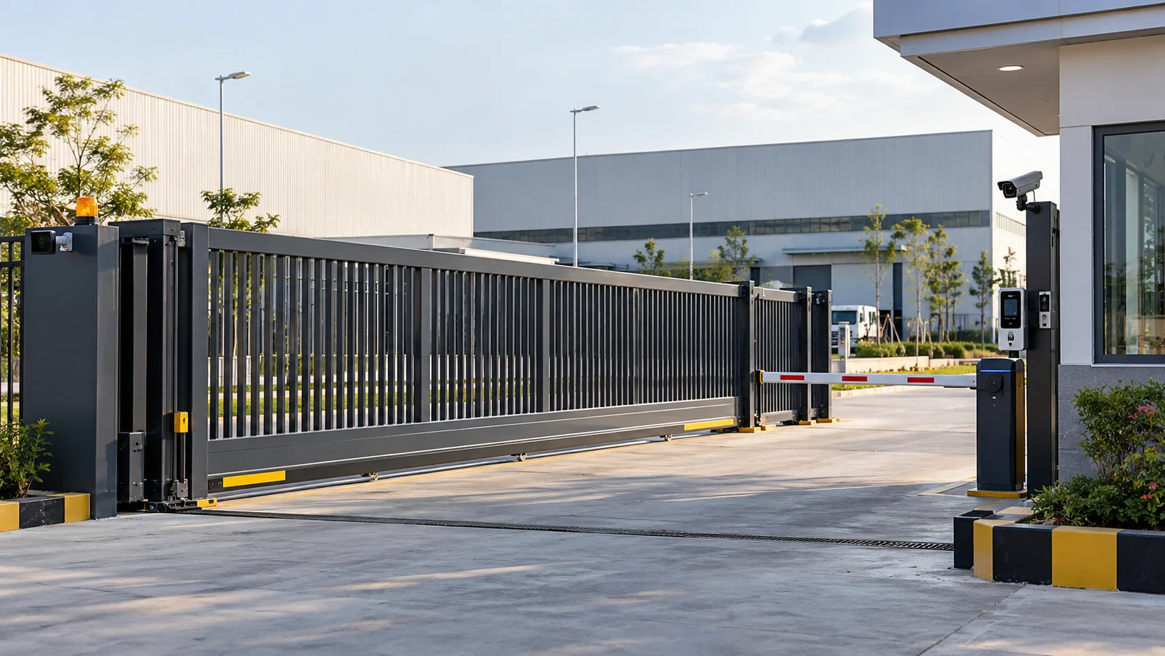 Industrial gates and access control