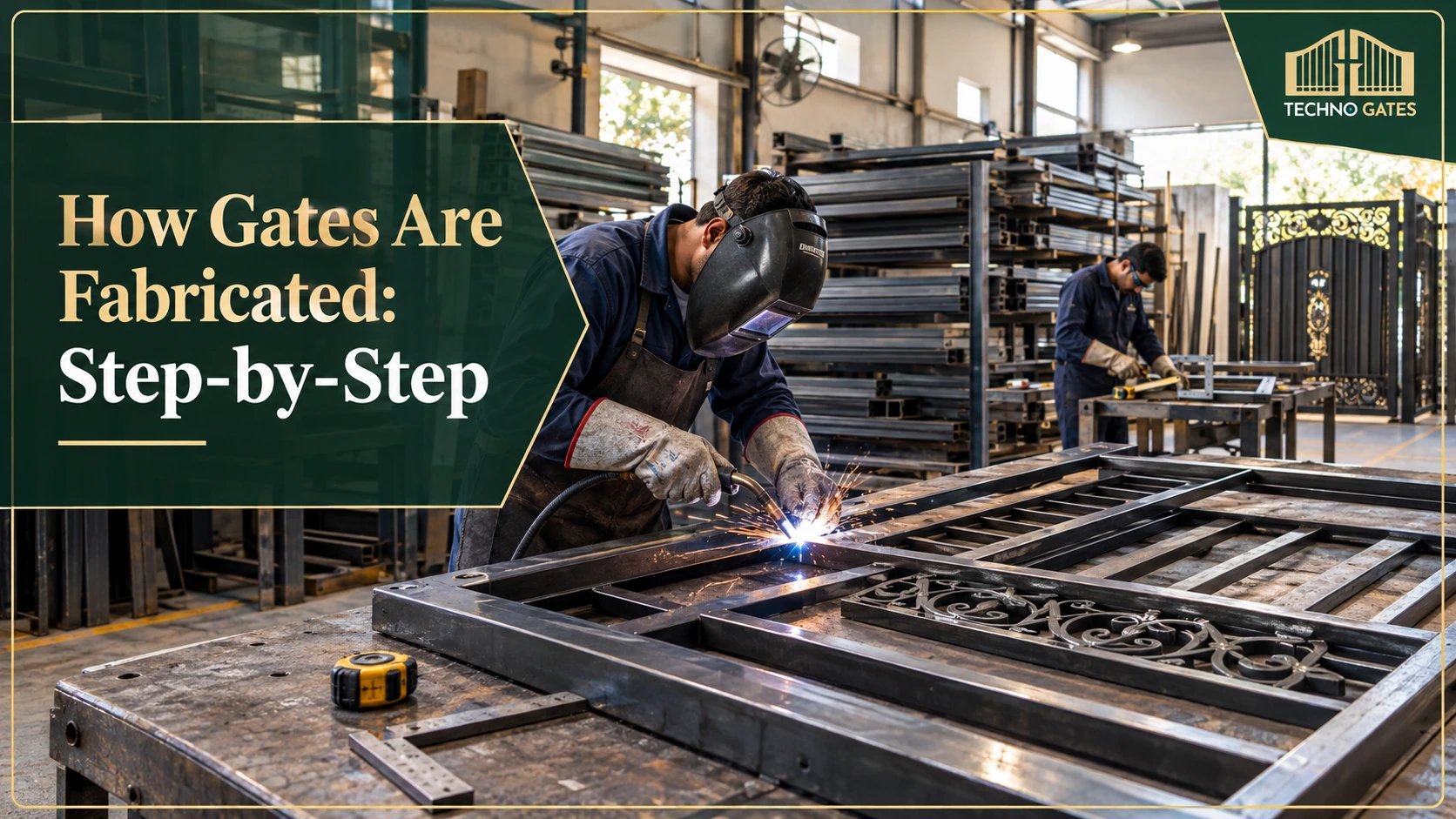 How a Gate Is Fabricated: The Step-by-Step Process, From Measurement to Installation